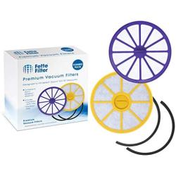 Fette Filter - Pre-Motor and Post-Motor HEPA Vacuum Filters Compatible with Dyson DC14. Compare to Part # 901420-01, 905401-01, 923480-01. (Combo Pack)