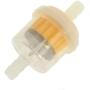 VizGiz 3 Pack Universal Gaso line Gas Petrol Inline Oil Tank Liquid 1/4 Inch 0.5MM 0.6MM Fuel Filter Filters for Kawasaki Kohler Briggs & Stratton Small Engine ATV Scooter Motorcycle Lawn mowers