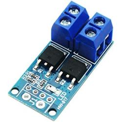 5Pack DC 5V-36V 15A(Max 30A) 400W MOS Transistor Driving Controller Dual Suitable for High-Power 0-20KHz PWM Adjustment Electronic Switch DC Motor Speed Controller