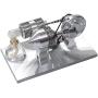 Oligemok Hot Air Stirling Engine Motor Model Educational Toy Generator Steam Engine Physics Experiment Science Toy Model