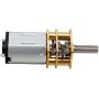 uxcell Micro Speed Reduction Motor DC 3V 25RPM with Full Metal Gearbox 0.15A Electric Gear Box Motor with 2 Terminals for DIY RC