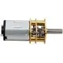 uxcell Micro Speed Reduction Motor DC 3V 25RPM with Full Metal Gearbox 0.15A Electric Gear Box Motor with 2 Terminals for DIY RC