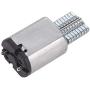 Xuulan Xianglaa-Motor Micro Mini 030 Vibration Motor Head Electric, DIY Parts Massager, Silver Miniature Vibrator Small Vibrating Motor,