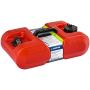 Scepter 10506 Rectangular 3 Gallon Under Seat Portable Marine Fuel Tank With Handle, 19-Inches x 12-Inches x 7-Inches, Red