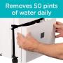BLACK+DECKER 4500 Sq. Ft. Dehumidifier for Extra Large Spaces and Basements, Energy Star Certified, BDT50WTB