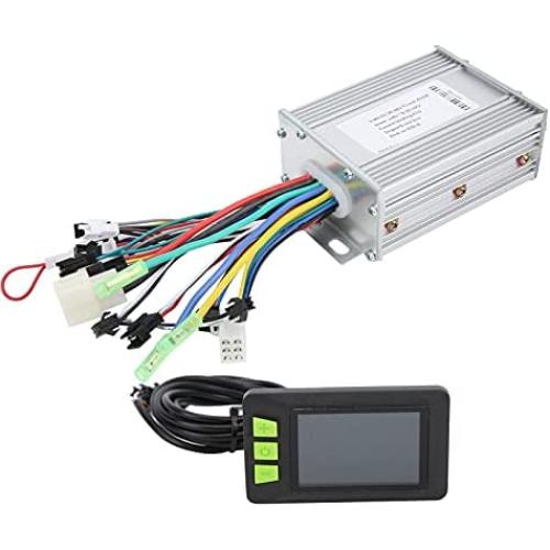 Keenso Electric Motor Controller, 36V/48V 450W 23A Brushless Controller and 930 LCD Color Screen Status Meter for Electric Scooter