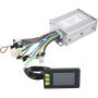 Keenso Electric Motor Controller, 36V/48V 450W 23A Brushless Controller and 930 LCD Color Screen Status Meter for Electric Scooter