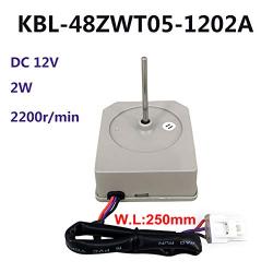 XHSESA Refrigerator Fan Motor Reverse Rotary Motor KBL-48ZWT05-1202A DC 12V 2W 2200r/min for Omar Refrigerator