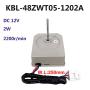 XHSESA Refrigerator Fan Motor Reverse Rotary Motor KBL-48ZWT05-1202A DC 12V 2W 2200r/min for Omar Refrigerator