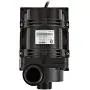 Little Giant FP2 115-Volt, 2220 GPH Wet Rotor Submersible or Inline Pond/Fountain Pump with 26-Ft. Cord, Black, 566133