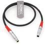 SZRMCC ARRI Alexa RS Fischer 3 Pin Male to 0B 4 Pin Male Power Cable for ARRI FIZ Lbus Cforce RF Lens Motor