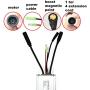 Motor Controller for Bicycle , 9 Tube 22A Controller for Brushless Motor Controller Electric Accessory for Mountain Bicycle