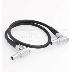 SZRMCC Nucleus-M 0B 7 Pin Male to 0B 7 Pin Male for Wireless Follow Focus Motor Connection Control Cable Daisy-Chained to 7-pin (Elbow-Elbow 70cm)