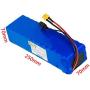 Wnicek 48V 10Ah Lithium Battery Pack 13S 3P 10000mAh E-Bike Li-ion Battery for 250W 350W 500W 750W 1000W Motor with Charger Fit for Electric Scooter Electric Tricycle Electrical Tools