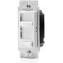 Leviton 661F-10W 1.5 Amp SureSlide Single-Pole or 3-Way Quiet Fan Control, White