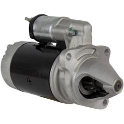 Rareelectrical NEW 12V 10T STARTER MOTOR COMPATIBLE WITH MASSEY FERGUSON CRAWLER MF-200 PERKINS 1808449M2
