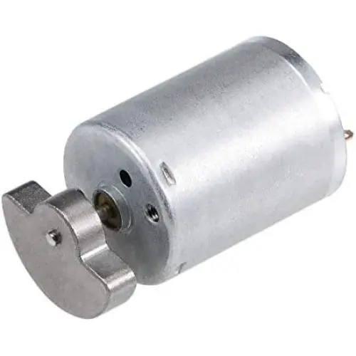 uxcell Vibration Motor Strong Power for Massager DC 6V 3000RPM Arch Vibrating Wheel 46x24.2mm