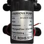 CYBERNOVA DC12V 73PSI 3.5L/m Fresh Water High Pressure Diaphragm Self Priming Pump with Hose Clamps Farm/Garden/Agriculture/Vehicle cleaning(5206-uscn)