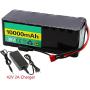Jieoto 36V 10000mAh Lithium Battery 10Ah 10S 2P T-Plug E-Bike Li-ion Battery Pack Suitable for 500W 350W 250W 200W Electric Bicycles Motors with Charger and BMS