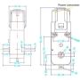 Professional 60mm Mecanum Wheel Car Chassis MC100 for Arduino / Raspberry pi / Micobit, Remote Control 4WD Metal Smart Robot Car Chassis Kit Omnidirectional Wheel with DC TT Motor DIY Toy AI RoS STEAM