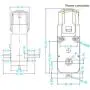 Professional 60mm Mecanum Wheel Car Chassis MC100 for Arduino / Raspberry pi / Micobit, Remote Control 4WD Metal Smart Robot Car Chassis Kit Omnidirectional Wheel with DC TT Motor DIY Toy AI RoS STEAM