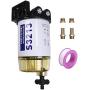CARMOCAR Fuel Filter Water Separator replacement for Marine Outboard Motor Mercury with 3/8