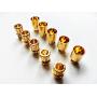 WST 8.0mm Gold Bullet Connector for RC Battery ESC Motor Plug (Pack of 5 Pairs)