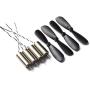Vehicles-OCS 4pcs 716 Coreless Brushed Motor Set 55000RPM 7x16mm + 45mm Propeller CW CCW
