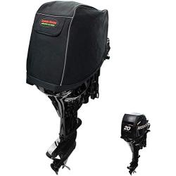Seamax Sunlitec Outboard Motor Cowling Cover with Vent and Reflective Design