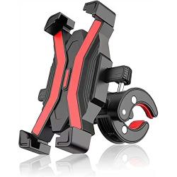 Bike Phone Mount, Universal Handlebar Cell Phone Holder for Bike Motorcycle, Compatible with Up to 3.5