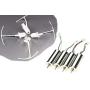 Vehicles-OCS WLtoy XK X100 XK-X100 RC Quadcopter Spare Parts Motor and Motor seat 8pcs/Set