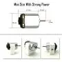 EUDAX 6 set Rectangular Mini Electric 1.5-3V 24000RPM DC Motor with 84 Pcs Plastic Gears,Electronic wire, 2 x AA Battery Holder ,Boat Rocker Switch,Shaft Propeller for DIY Science Projects