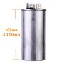 HUAREW 35+5 uF ±6% 35/5 MFD 370/440 VAC CBB65 Dual Run Start Round Capacitor for Condenser Straight Cool or Heat Pump Air Conditioner or AC Motor and Fan Starting