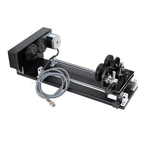Cloudray CNC Roller Rotation Axis Rotary Attachment Rotation Engraver Engraving Machine (2 Phase Stepper Motor)