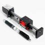 FUYU FSL30 Mini Linear Stage Small Slide Guide CNC Screw Lead Motion Table Motorized Nema 14 Stepper Motor[300mm Stroke]