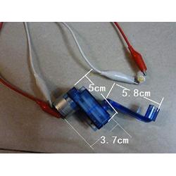 Vehicles-OCS 1PC Blue Hand-cranked Generator 3-3.5V Micro Motor Science and Education Toys Handmade Power Generator Parts for RC Model