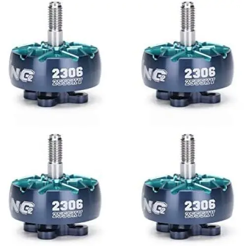 iFlight 4pcs XING2 2306 2555KV 4S FPV Motor Unibell with 5mm Titanium Alloy Shaft for FPV Drone Part