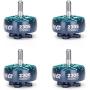 iFlight 4pcs XING2 2306 2555KV 4S FPV Motor Unibell with 5mm Titanium Alloy Shaft for FPV Drone Part