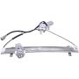 Front Left Driver Side Window Lift Regulator with Motor Compatible with 2003 2004 2005 2006 2007 2008 Honda Pilot Sport Utility 4-Door 3.5L