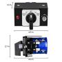 Tarp Switch Kit, Briidea 63 Amp Tarp Motor Rotary Switch Kit with Indicator & Circuit Breaker, 12VDC