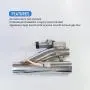2.5 inch 63mm Stainless Steel Electric Exhaust Cutout Motor E-cut Valve Kit , Catback Single Y Pipe with One Controller Remote Kit