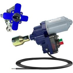 UYGALAXY 100W Greenhouse Film Roll Up Side Motor 1 3/8