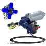 UYGALAXY 100W Greenhouse Film Roll Up Side Motor 1 3/8