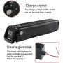 Jieoto Ebike Battery 48V 36V 10AH 13Ah Replacement Lithium Battery Pack for 750W 500W 350W 250W Electric Bike Folding Bike Bicycles Motor with Charger
