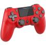 YCZHDV Game Controller for P-S4, Wireless Gamepad Controller for P-S4/Slim/Pro, Joystick Cotroller with Dual Vibration Black