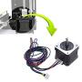 Anet 42 Stepper Motor for 3D Printer DIY CNC Robot, 1.8 Degree 0.9A 0.4N.M 42mm Stepper Stepping Motor Drive with 90cm Lead Cable for 3D Printer - Black (1PCS)