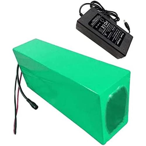 Wnicek 48V 18Ah E-Bike Battery 13S 6P 18000mAh Lithium Battery Pack for 1000W 750W 500W 350W 250W Motor for Mountain Bike Electric Tricycles Electric Scooters with BMS + Charger