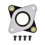 BIQU Nema17 Stepper Motor Steel and Rubber Vibration Dampers with M3 Screw for CNC,CR-10 3D Printer(Pack of 3)