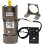Electric Gear Motor AC 220V 90W Single Phase Asynchronous Gear Motor High Torque Deceleration Adjustable Speed 5K/10K/20K/50K/100K RPM Optional(5k)