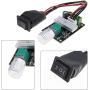 PWM DC Motor Governor 6V12V24V 3A Adjustable Speed Controller With Forward Reverse Switch Rotatable Control Knob Pack of 2